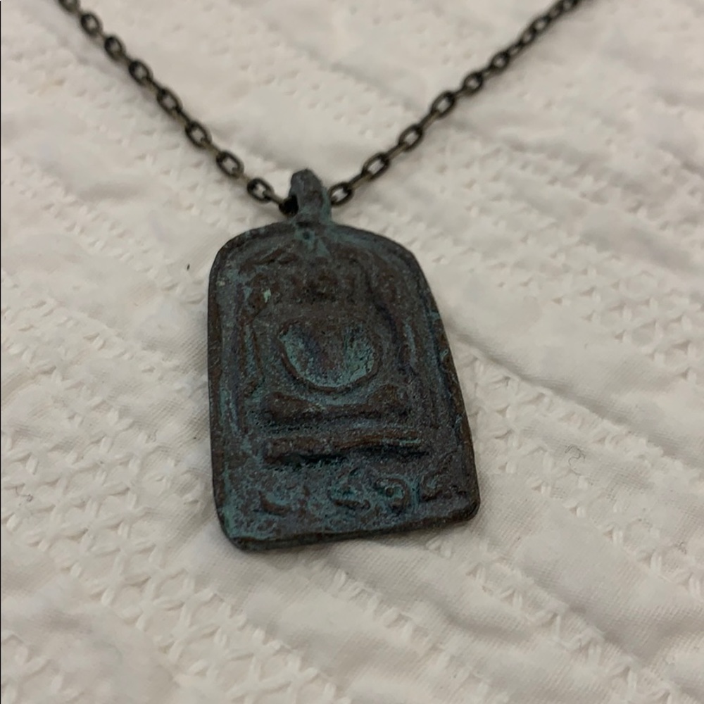 Long Buddha necklace